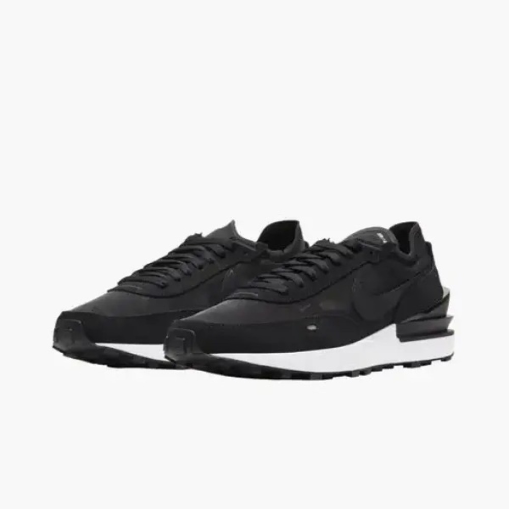 Nike Waffle One Black Athletic shoes Size 5.5 Y